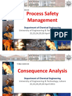 Process Safety Management: University of Engineering & Technology, Lahore 22,23,24,29,30 April 2011
