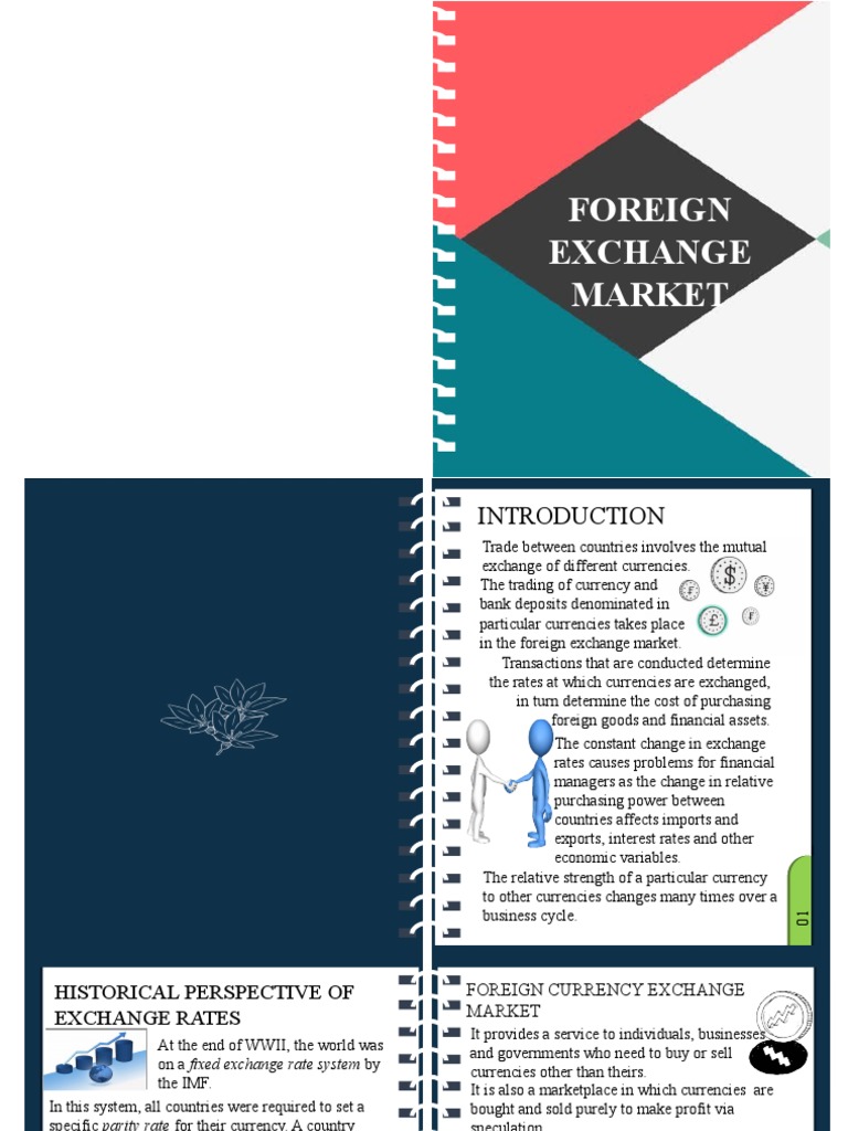 Introduction to Foreign Exchange Market | PDF | Exchange Rate | Foreign ...
