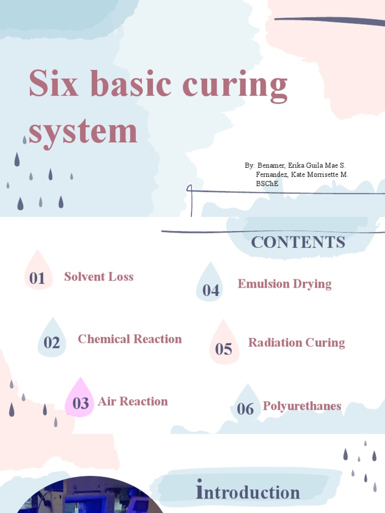 Six Basic Curing System: By: Benamer, Erika Guila Mae S. Fernandez ...