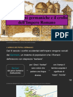 Le Invasioni Germaniche e La Caduta Dell'impero Romano