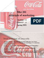 MKT 201 Principle of Marketing: Taste The Felling