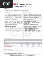 Servogem EP2 Grease Specifications | PDF | Materials | Mechanical ...