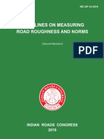 IRC SP.016-2019_Measurement of Roughness Index