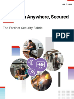 Work From Anywhere, Secured: The Fortinet Security Fabric
