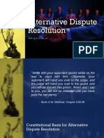 01 Introduction To Alternative Dispute Resolution
