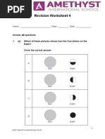 Revision Worksheet 4