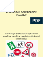 Saobracajni Znaci