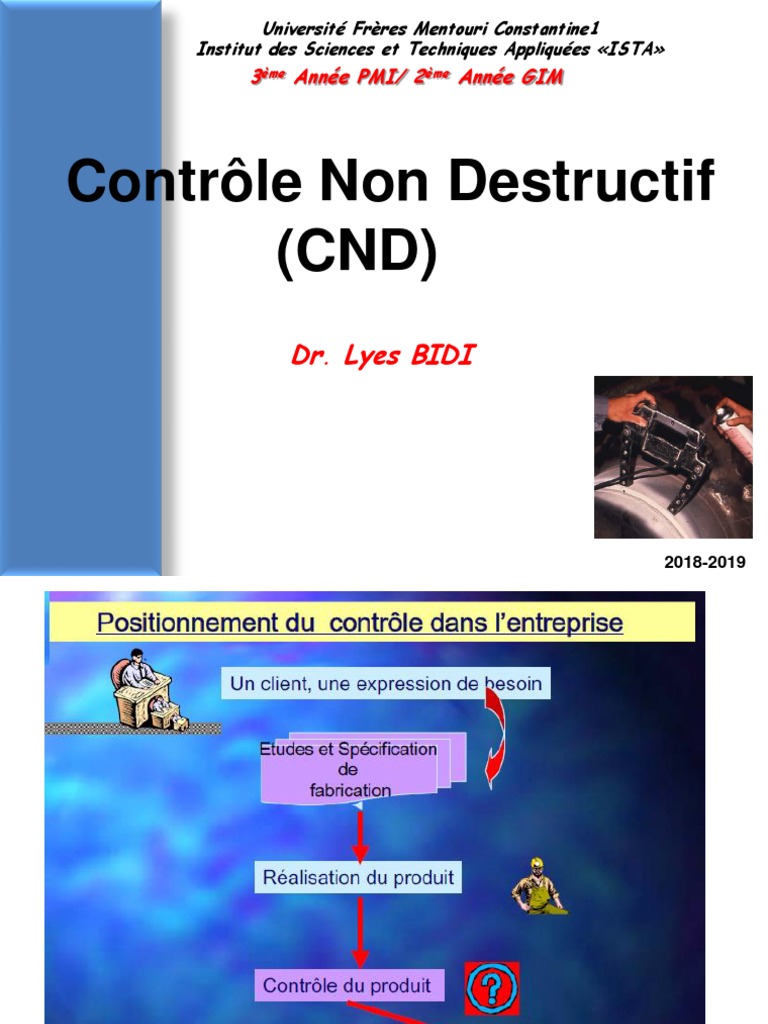 Cours CND 2018 l3 Pmi | PDF | Contrôle non destructif | Ultrason