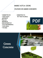 Green Concrete 