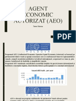 Agent Economic Autorizat (Aeo) : Tautu Marina