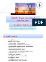 Enerji İletim Hattı Deneyi