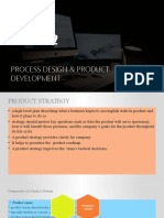 Process Design & Product Development