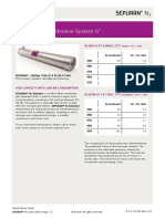 Sepuran® N Selective System 6": in NM /H at 9 Barg 25°C