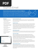 Sophos Email: Highlights Smarter Email Security