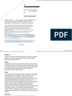 Evidence Based Guidelines For Complex Regional Pain Syndrome Type 1