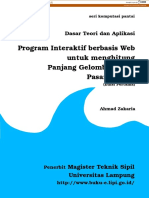 Program Interaktif Berbasis Web Untuk Menghitung Panjang Gelombang Dan Pasang Surut