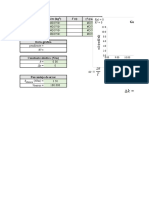 Hoja de Cálculo en Excel de Laboratorio 6 de Física I