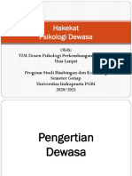 TM - 3 - Hakekat Psikologi Dewasa