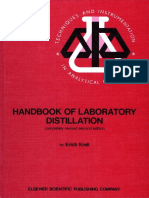 Handbook of Laboratory Distillation