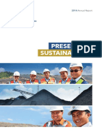 Preserving Sustainability: 2014 Annual Report