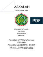 Makalah Konsep Sehat Sakit