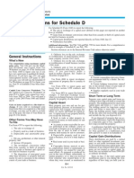 2004 Instructions For Schedule D Capital Gains and Losses: Pager/Sgml