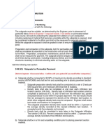 MS Subgrade Preparation