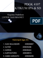 Praktikum Kelompok 3 Listrik Dan Magnet