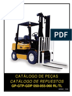 Yale Forklift GP-GTP-GDP 050-055-060 RL-TL Parts Manual