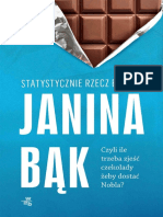 Bąk Janina Statystycznie Rzecz Biorąc