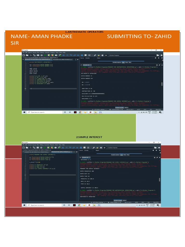 Python Programming Concepts and Demos | PDF
