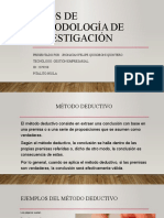 Tipos de Metodología de Investigación