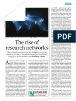 ADAMS_The rise of research networks_Nature_2012