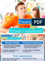 Present Simple Present Simple: or or