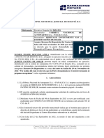 Recurso de Reposicion Auto Que Indica Que No Contesta - Judith Patiño