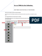 TPMS VO Coding RPA or RFA (Country Dependant)