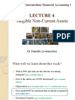 Intermediate Financial Accounting 1 - PPE Measurement Models