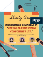 Study Case 'Yee Wo Plastic Piping Components Ltd'.2021