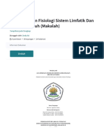 6 Anatomi Dan Fisiologi Sistem Limfatik Dan Imunitas Tubuh (Makalah) PDF