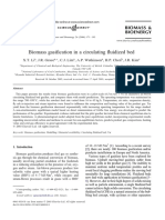 Biomass Gasification in Fluidized Bed Reactor