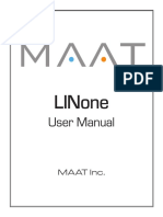 MAAT LINone User Manual