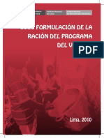 Directiva Racion de PVL