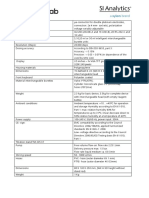 Titrator TitroLine SI Analytics Datasheet 2