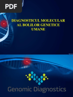 Laborator Genomica umana (2) -  Diagnosticul molecular al bolilor genetice