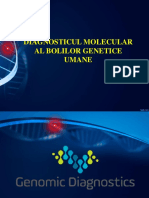 Laborator Genomica umana (2) -  Diagnosticul molecular al bolilor genetice