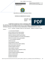 Portaria 38605929 SEI MJ 16486823 Portaria Do Ministro
