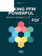 Making PFM Powerful: Maximize Adoption in 12 Steps