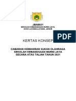 Kertas Kerja CABARAN OLAHRAGA SKMJ 2021