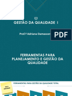 Parte III - FERRAMENTAS DA QUALIDADE