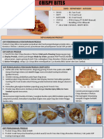 Product Knowledge Fast Food Product (Rte) - Fried Snack - Crispy Bites - 251121